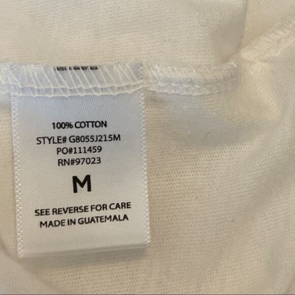 Miken Flow Cropped Grateful Graphic Short Sleeve T Shirt Size Medium - Picture 10 of 10